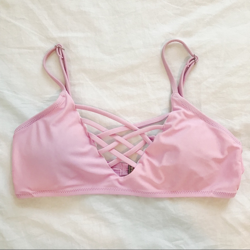 Pink Bathing Suit Top